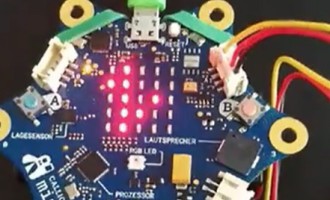 Calliope mini als EKG-Monitor